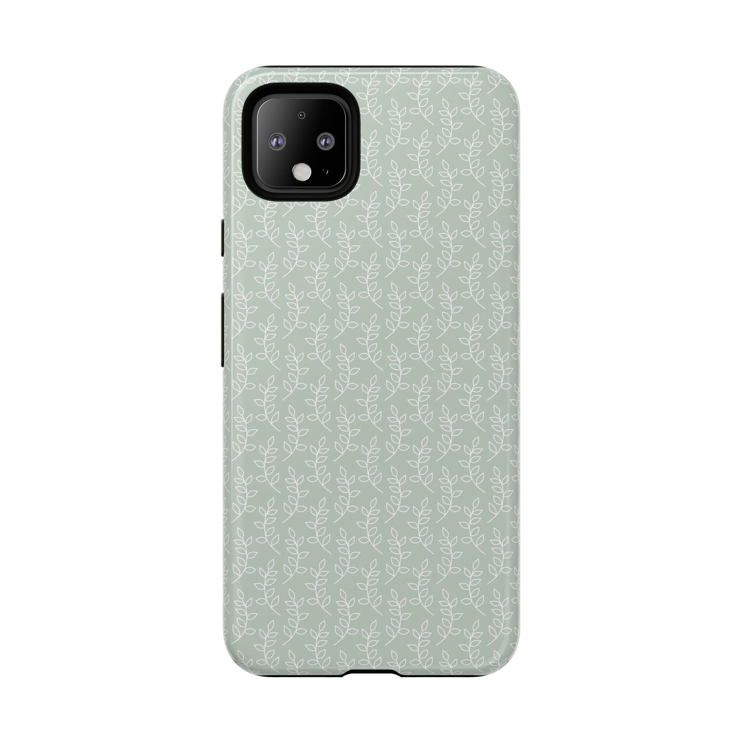 Minimal Leaf Print Google Pixel Case
