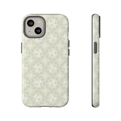 Vintage Daisy Wreath iPhone Case