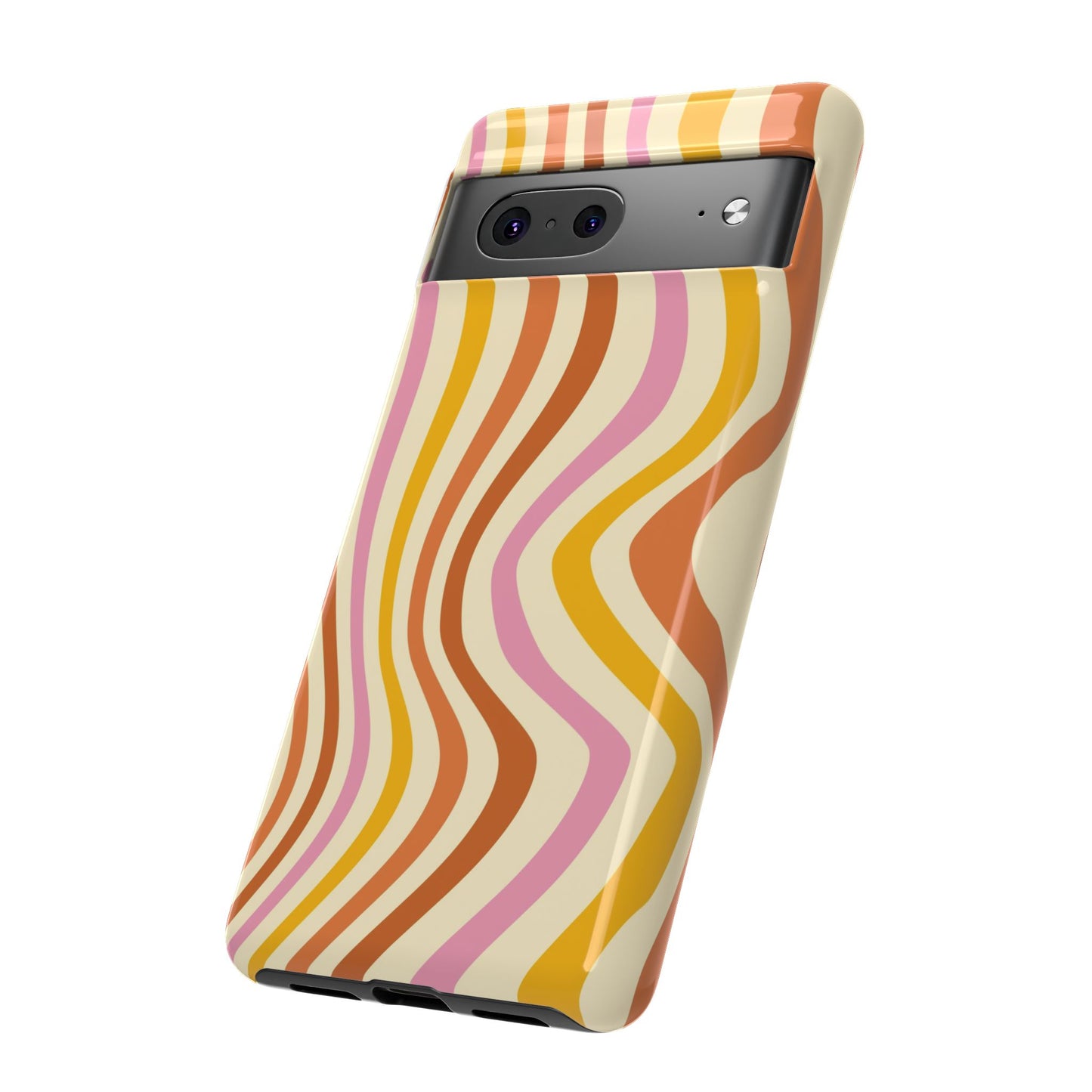 Retro Sunset Wave Google Pixel Case