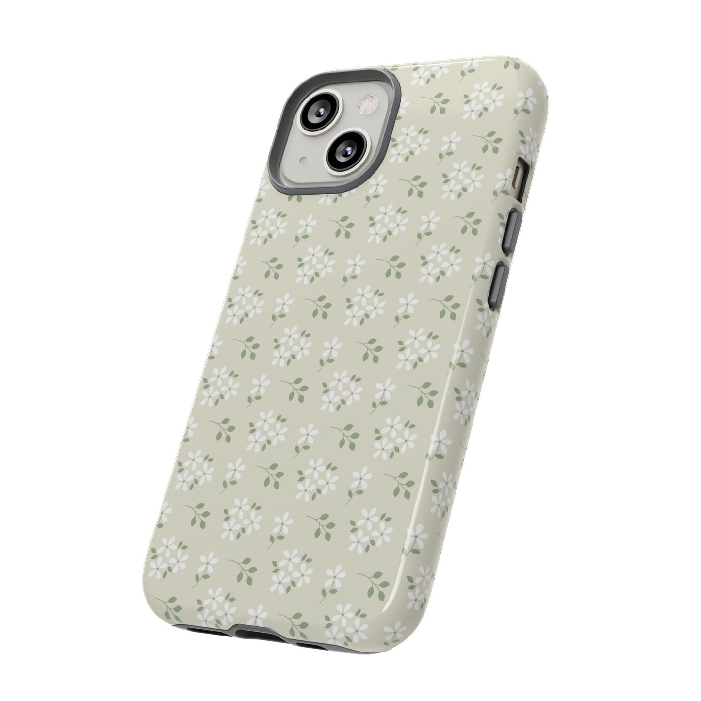 Beige Daisy Bloom iPhone Case