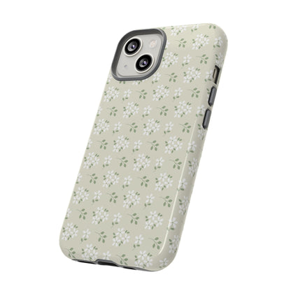 Beige Daisy Bloom iPhone Case