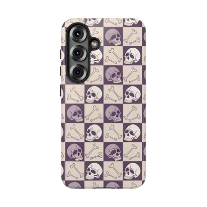 Skull & Bones Checkered Samsung Case