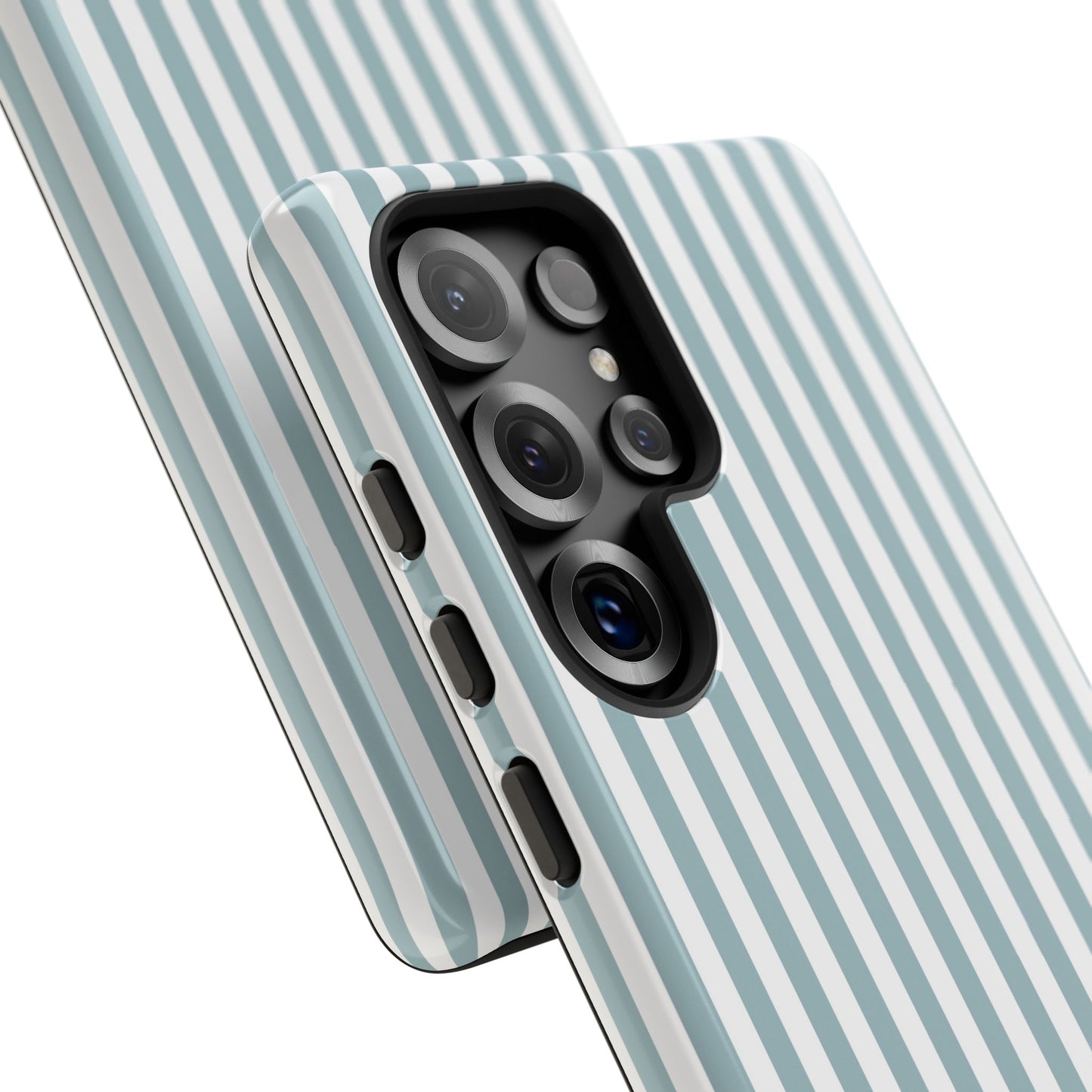 Blue & White Stripe Samsung Case