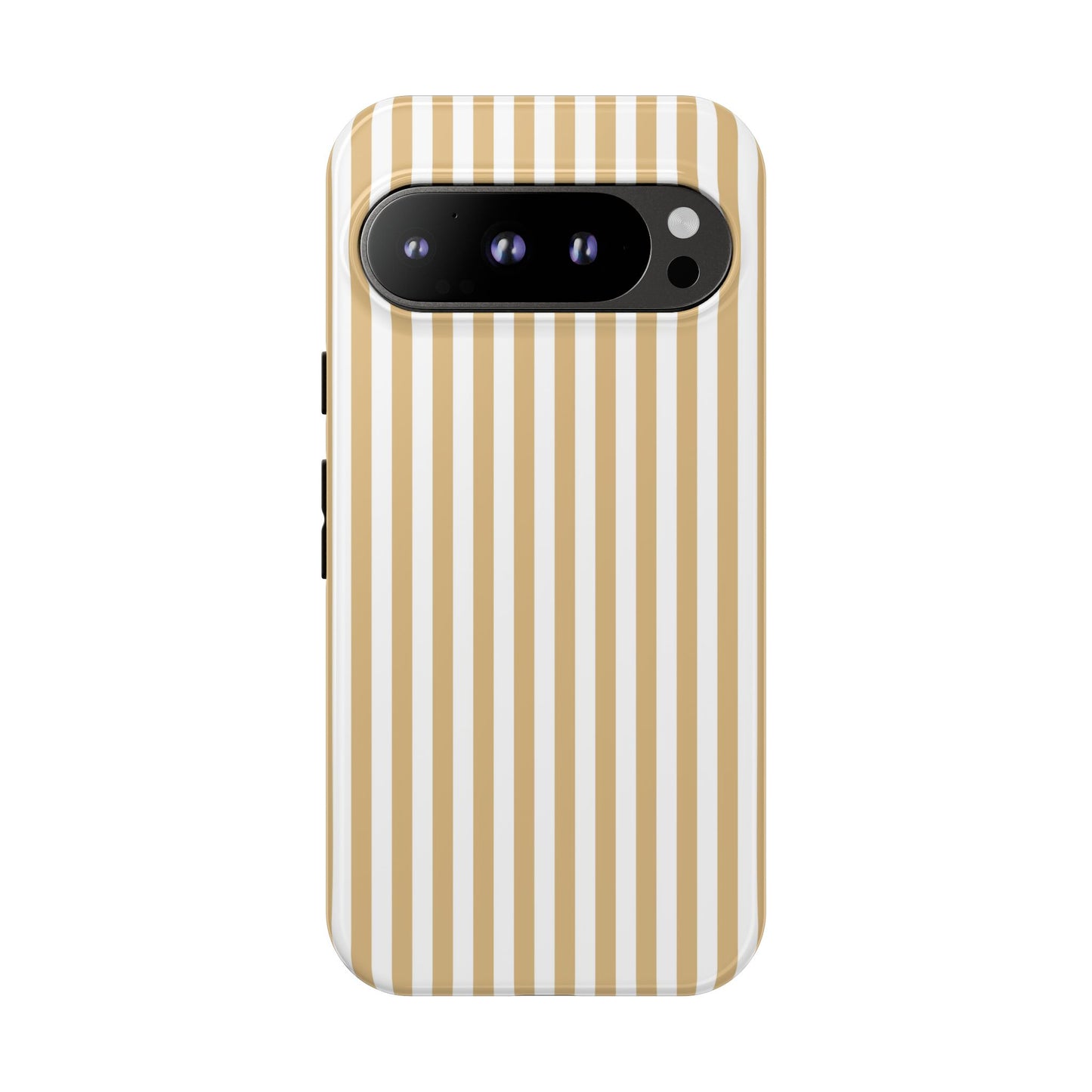Yellow & White Stripe Google Pixel Case