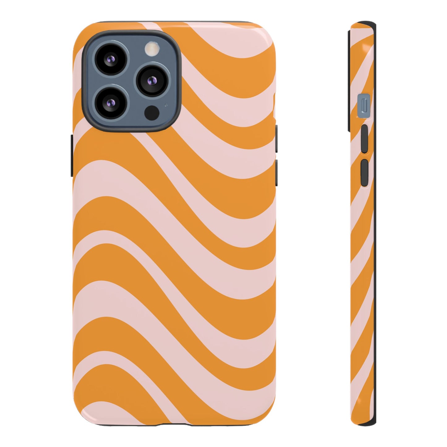 Retro Wavy Stripe iPhone Case