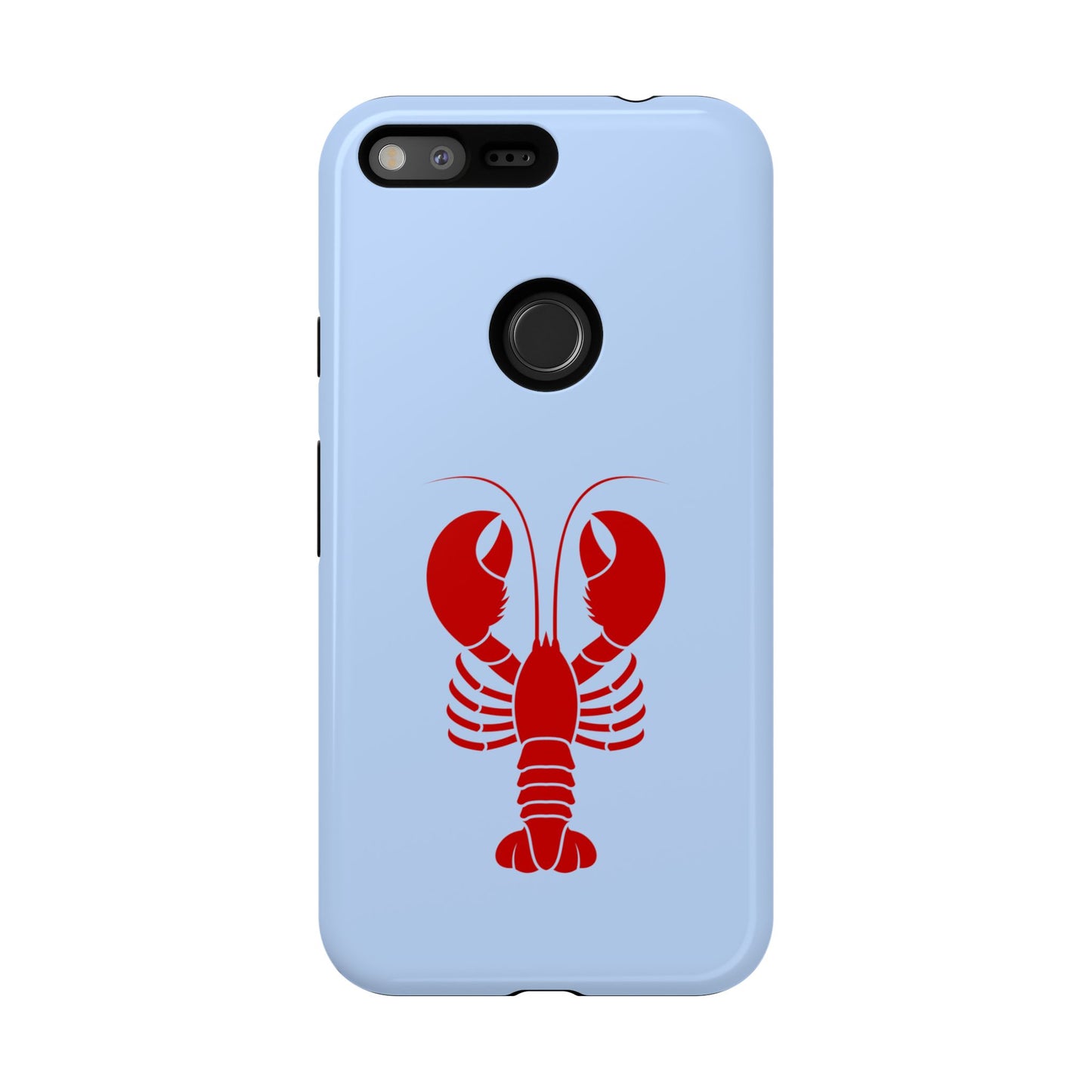 Red Lobster on Sky Blue Google Pixel Case