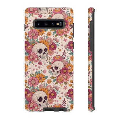 Floral Skull Samsung Case