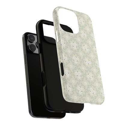 Vintage Daisy Wreath iPhone Case