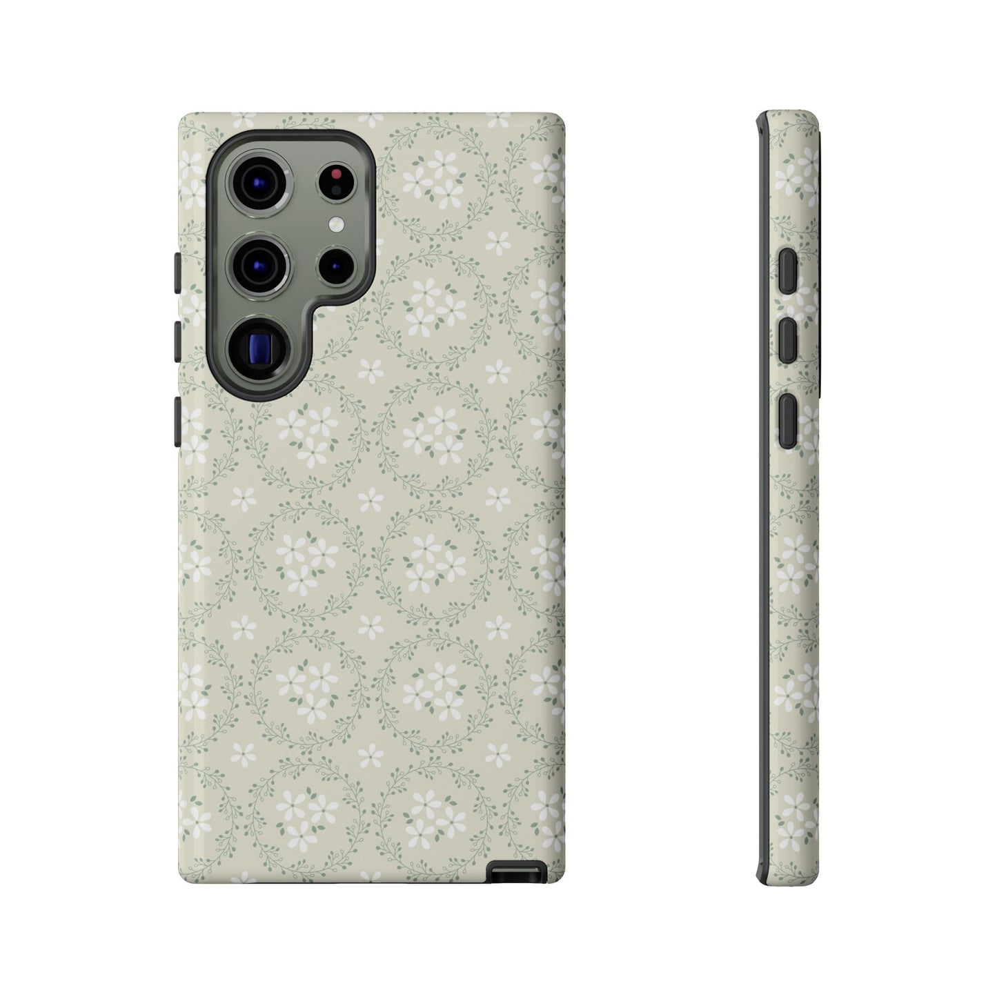 Vintage Daisy Wreath Samsung Case