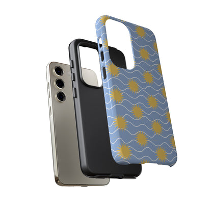 Sunny Waves Blue Samsung Case