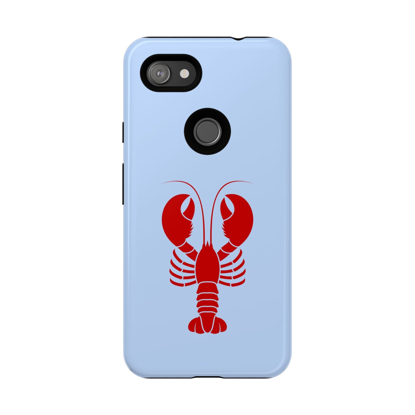 Red Lobster on Sky Blue Google Pixel Case
