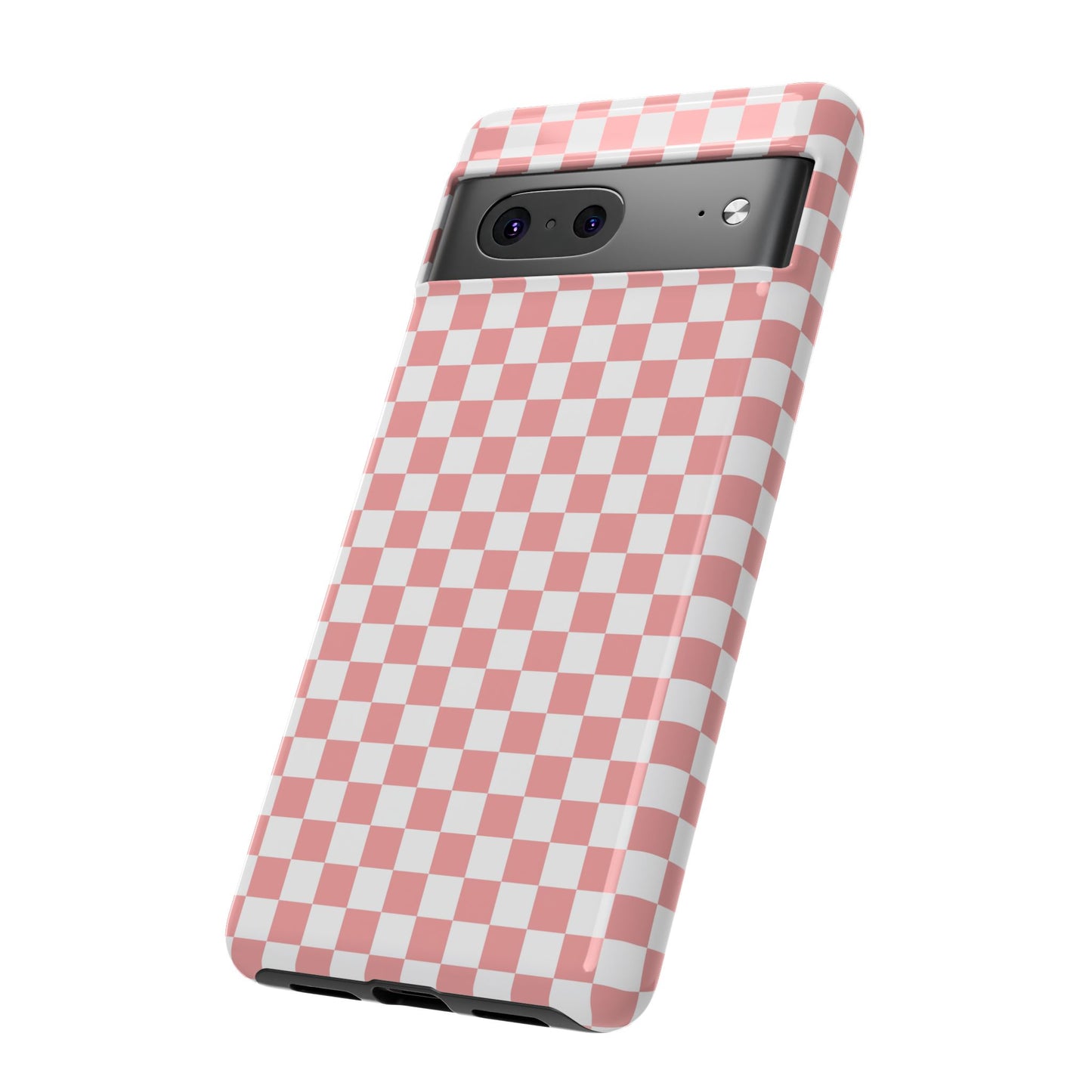 Pink Checkerboard Google Pixel Case