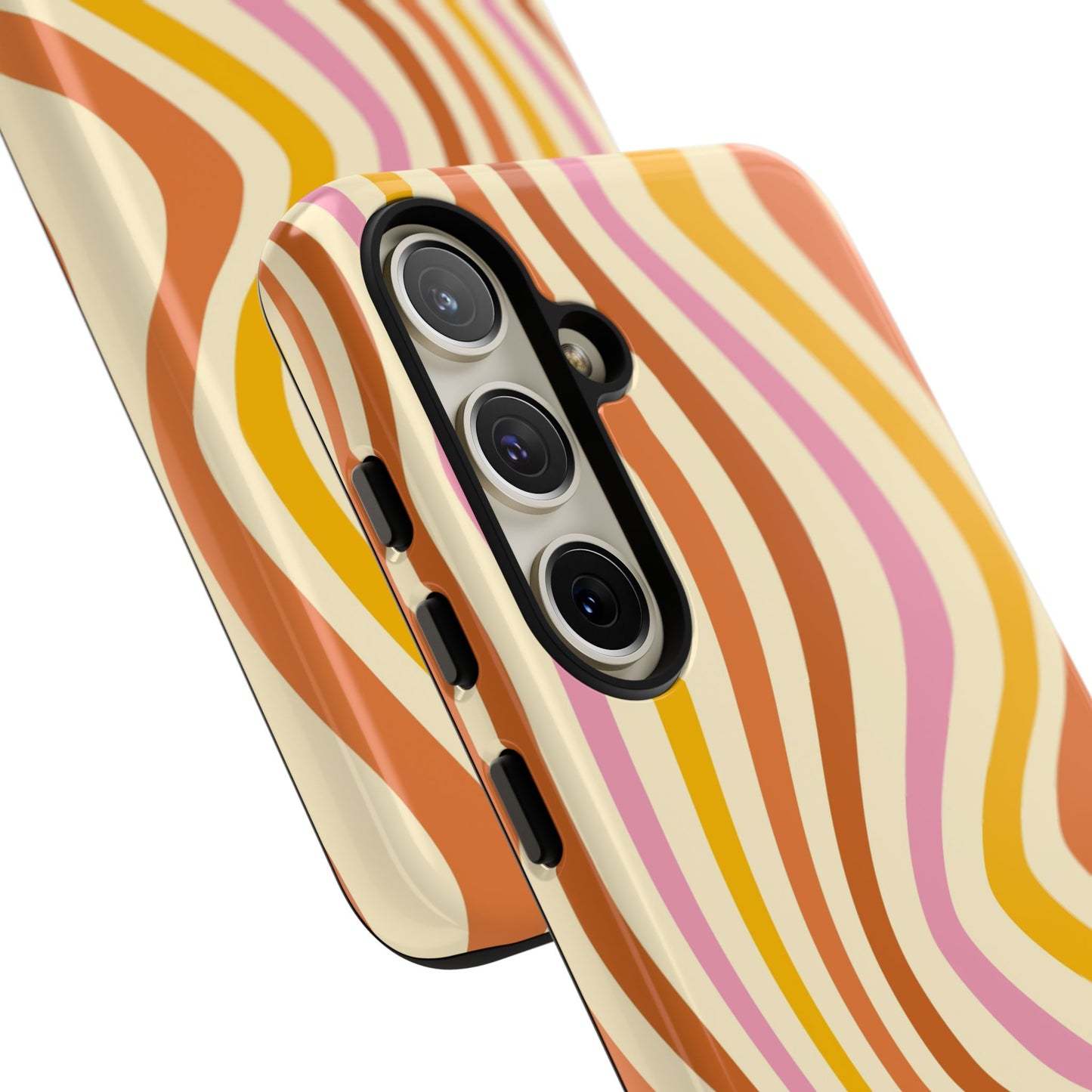 Retro Sunset Wave Samsung Case