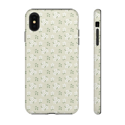 Beige Daisy Bloom iPhone Case