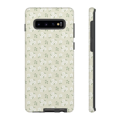 Beige Daisy Bloom Samsung Case