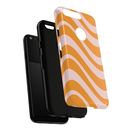 Retro Wavy Stripe Google Pixel Case