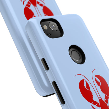 Red Lobster on Sky Blue Google Pixel Case