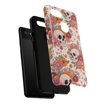 Floral Skull Google Pixel Case
