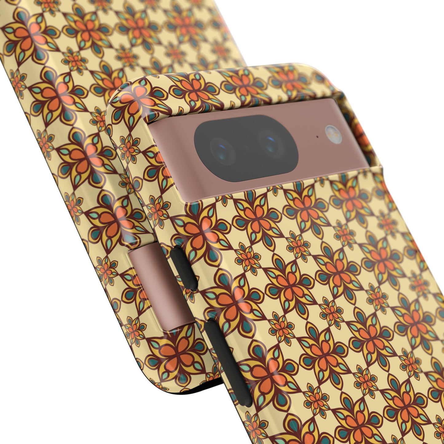 Retro Mandala Floral Google Pixel Case