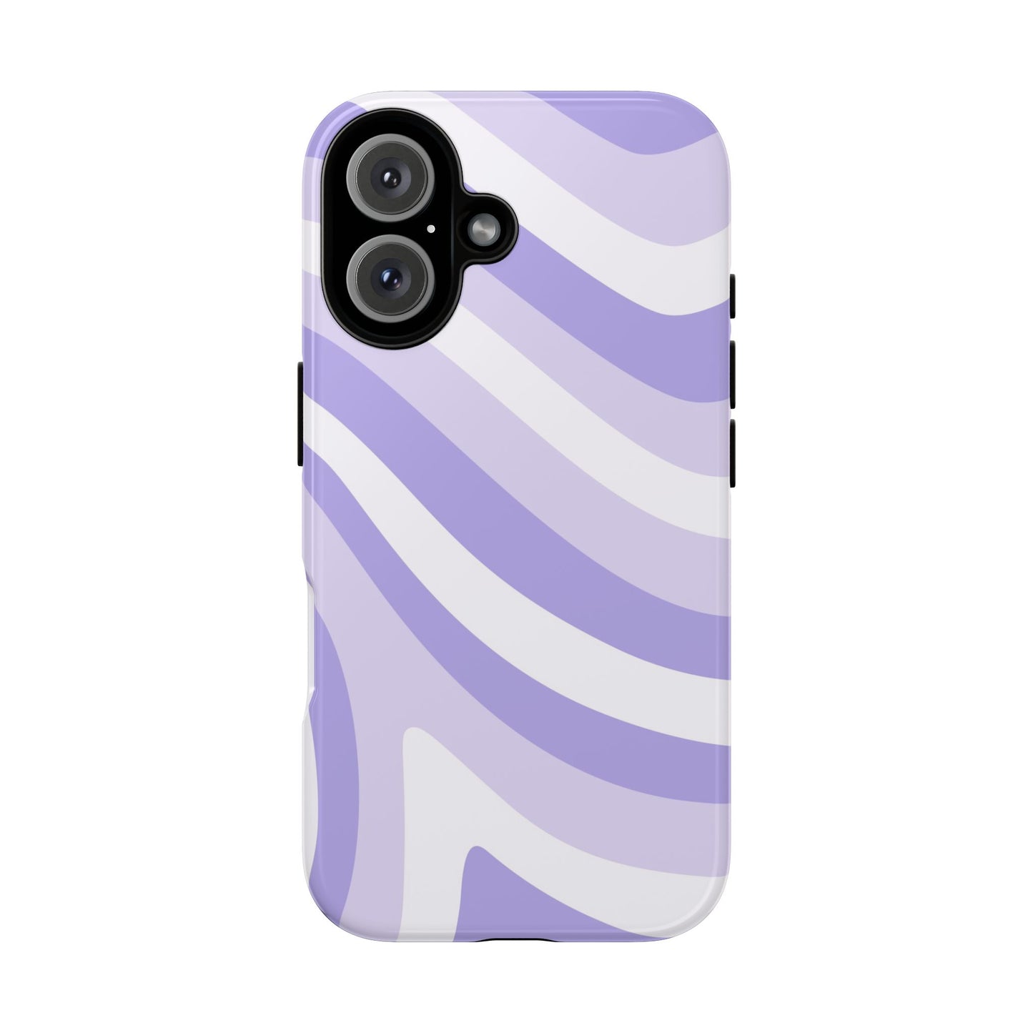 Lavender Wave Abstract iPhone Case