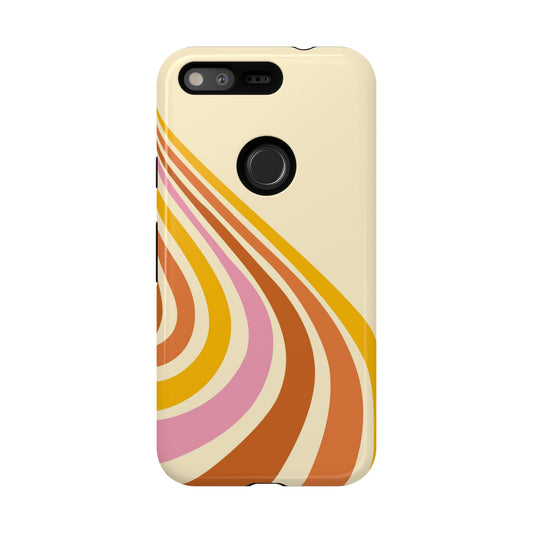 Retro Wave Swirl Google Pixel Case