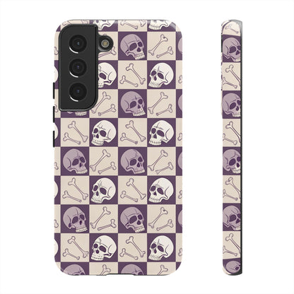 Skull & Bones Checkered Samsung Case