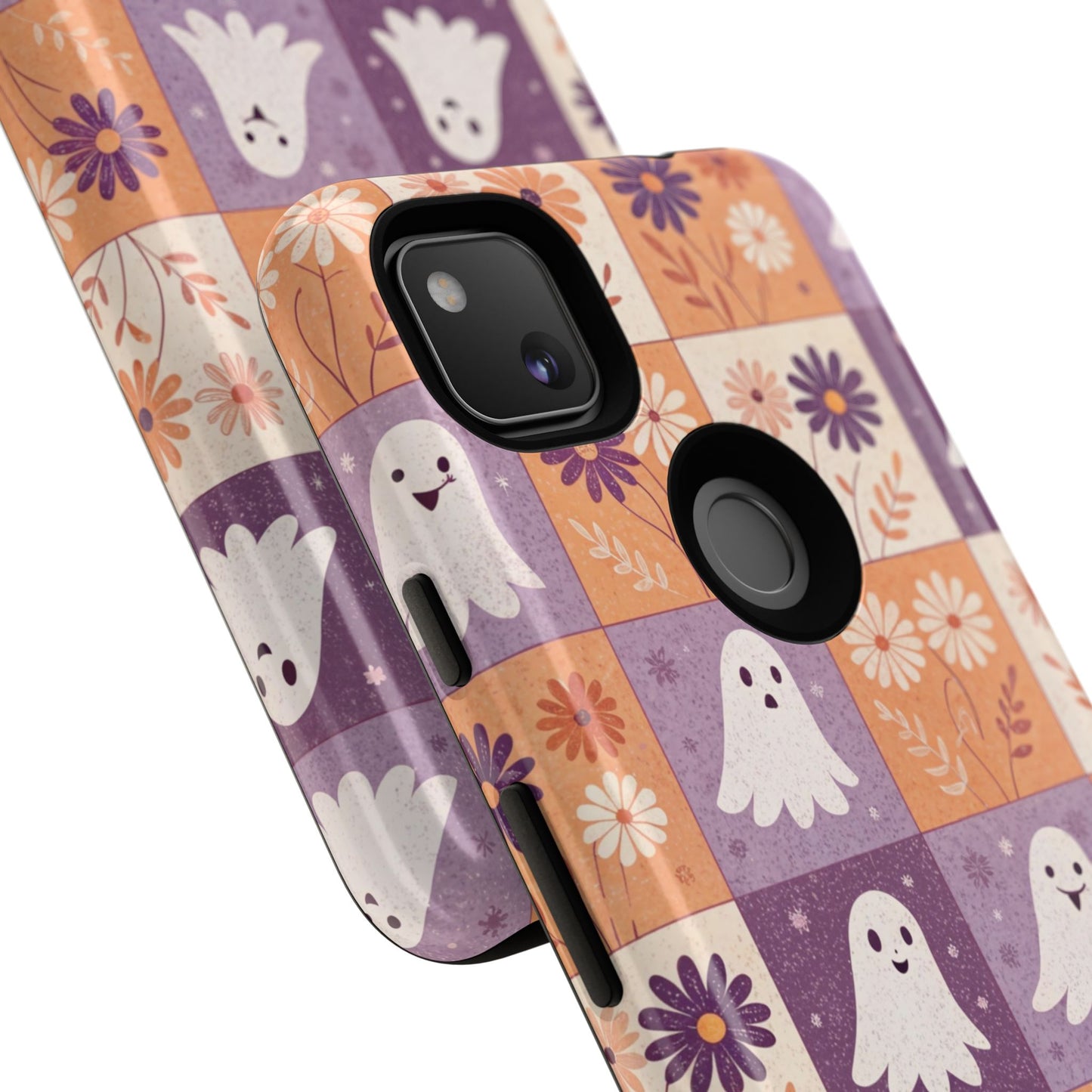 Ghost Floral Checkerboard Google Pixel Case