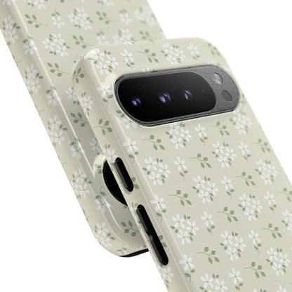 Beige Daisy Bloom Google Pixel Case