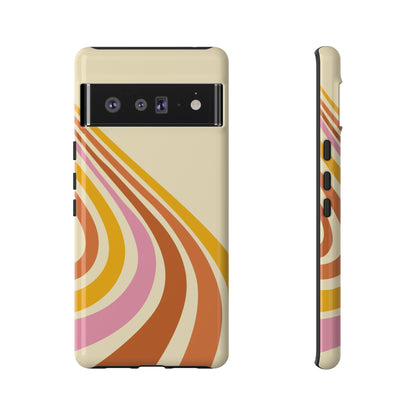 Retro Wave Swirl Google Pixel Case