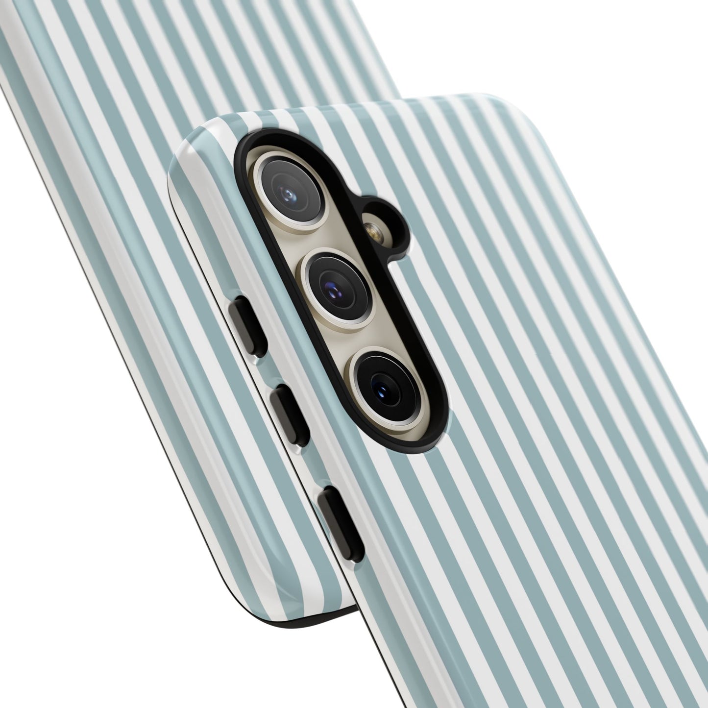 Blue & White Stripe Samsung Case