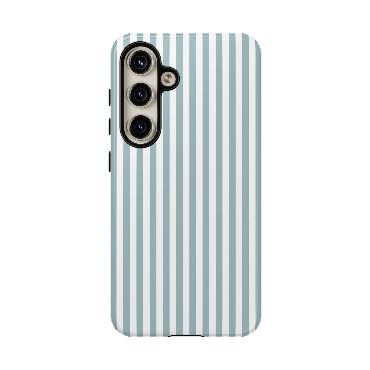 Blue & White Stripe Samsung Case