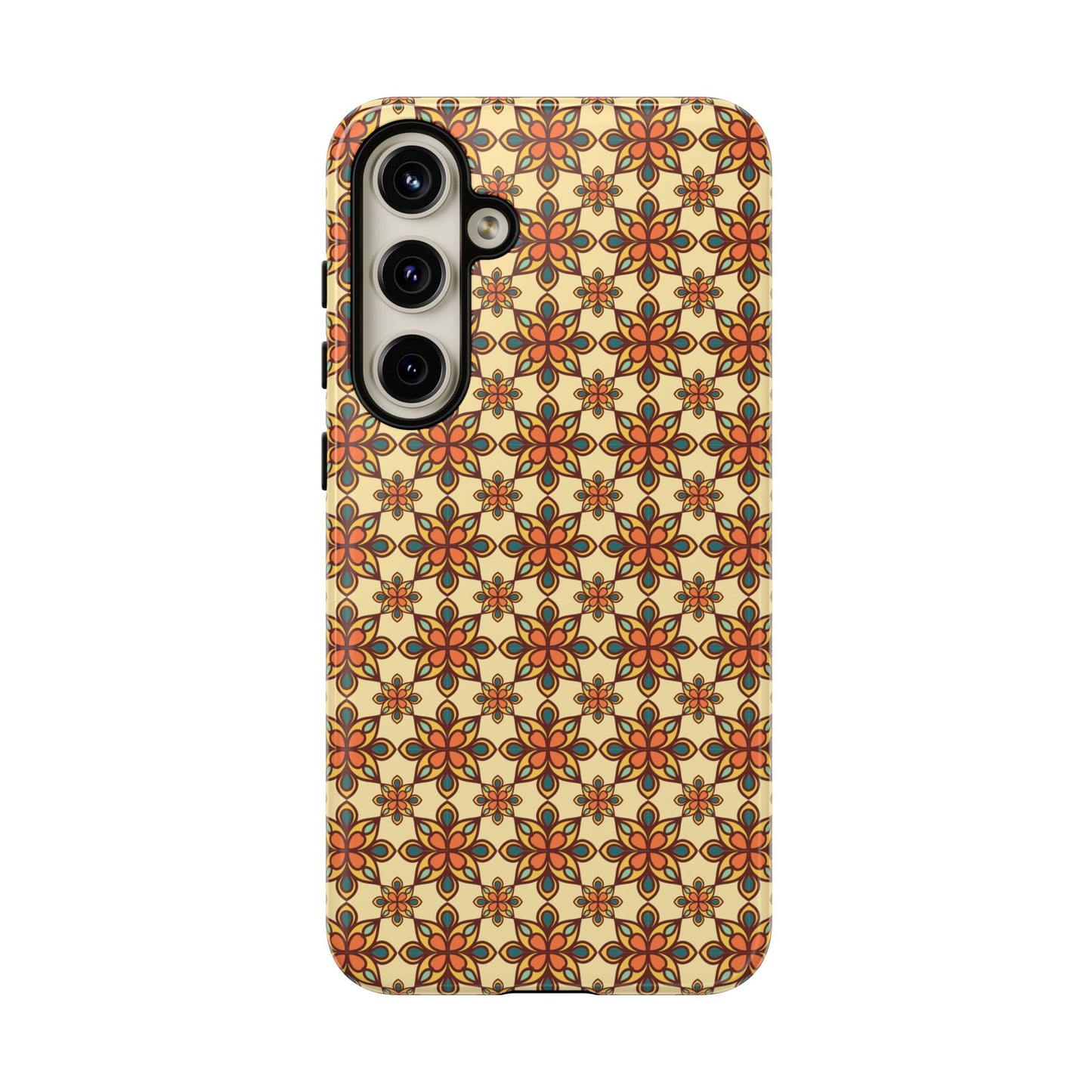 Retro Mandala Floral Samsung Galaxy Case