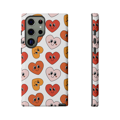 Smiley Heart Faces Samsung Case