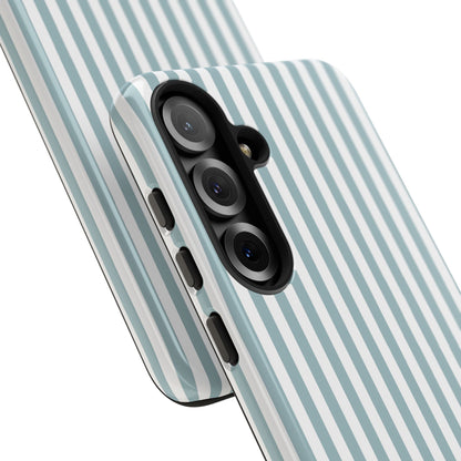 Blue & White Stripe Samsung Case