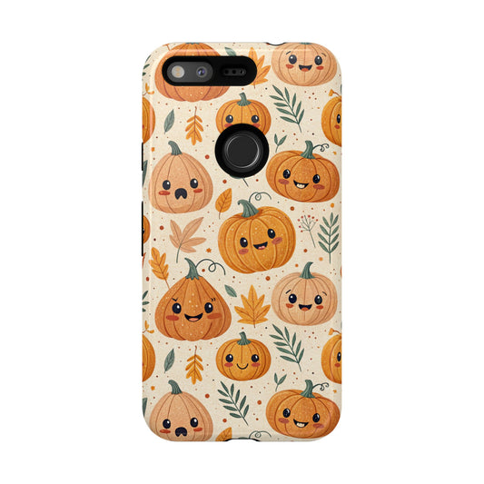 Smiling Pumpkin Google Pixel Case