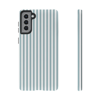 Blue & White Stripe Samsung Case