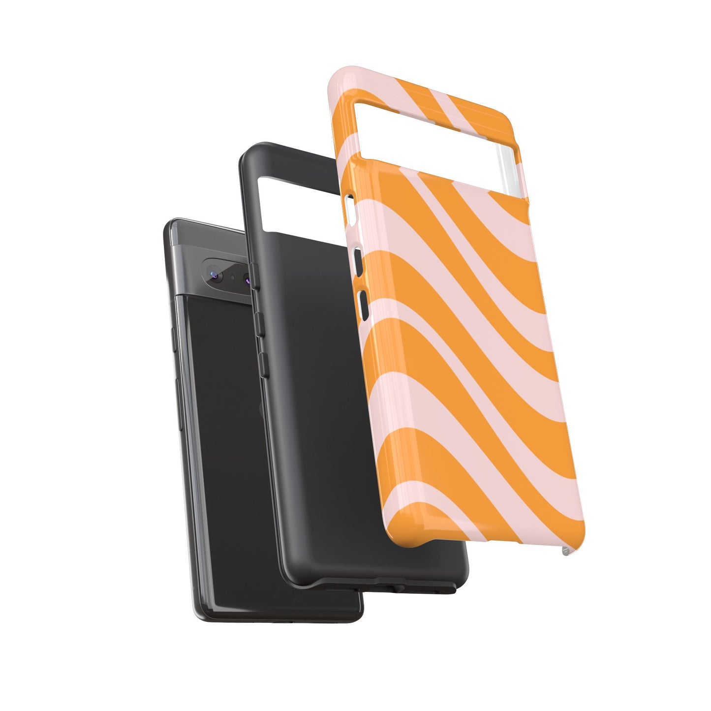 Retro Wavy Stripe Google Pixel Case