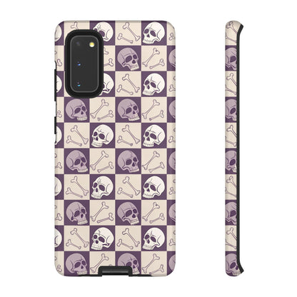 Skull & Bones Checkered Samsung Case