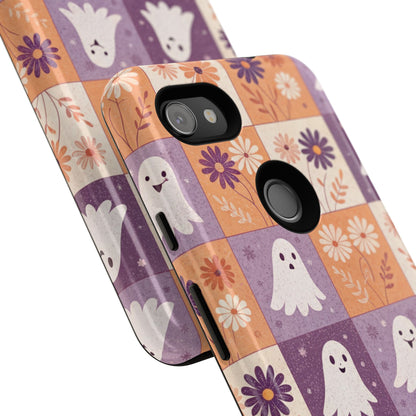 Ghost Floral Checkerboard Google Pixel Case