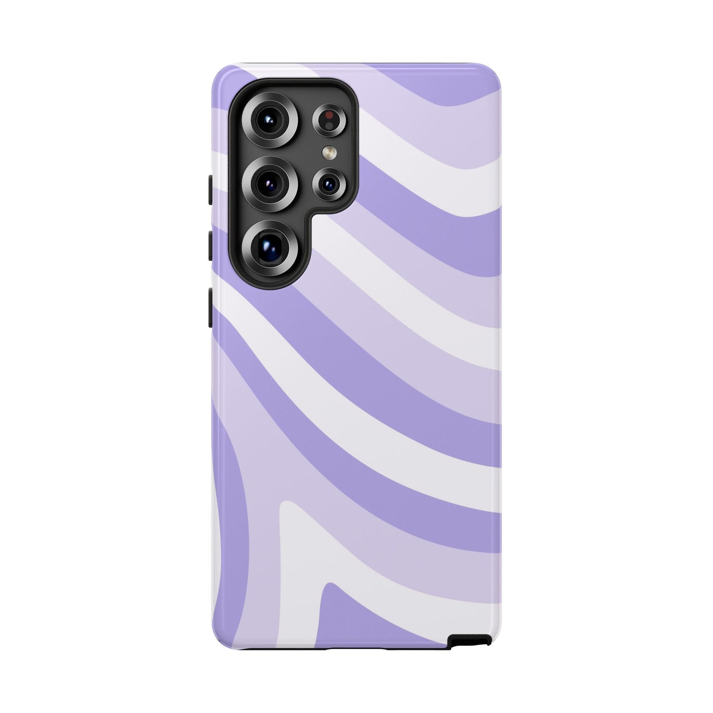 Lavender Wave Abstract Samsung Case