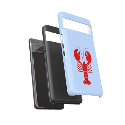 Red Lobster on Sky Blue Google Pixel Case