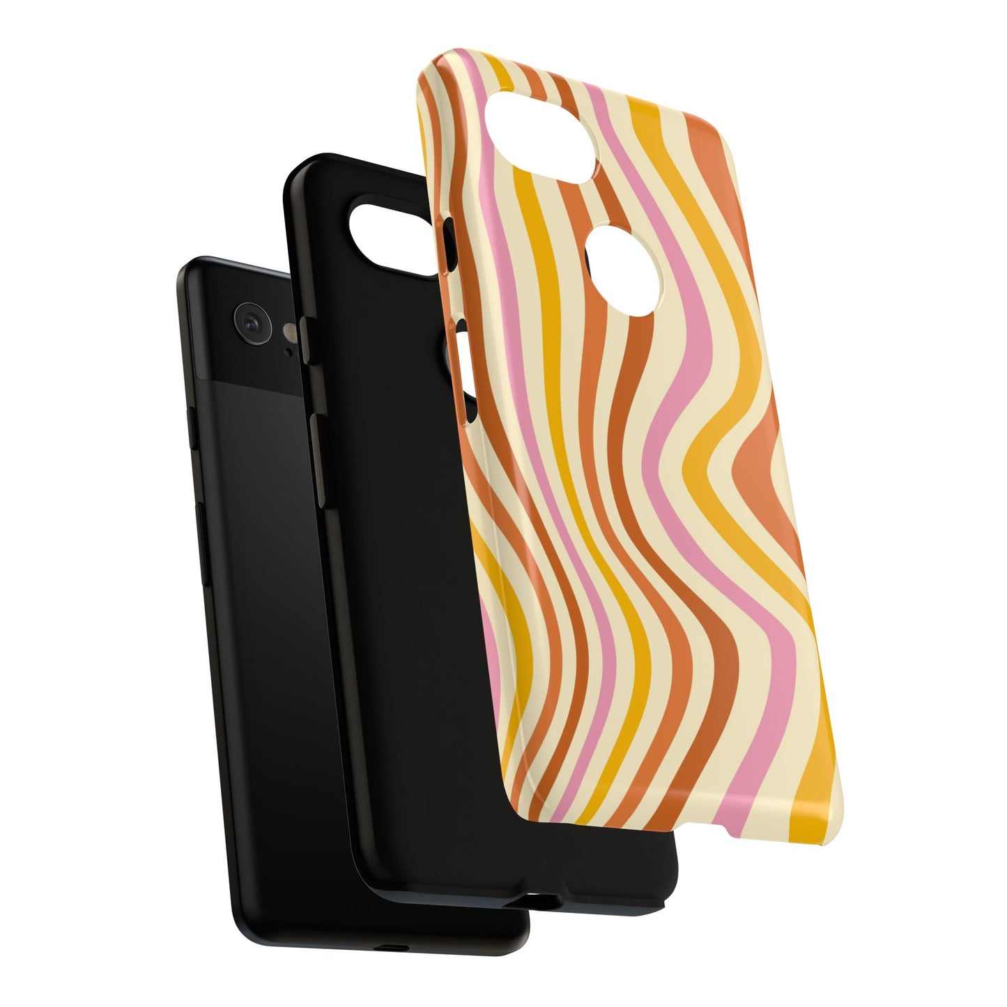 Retro Sunset Wave Google Pixel Case