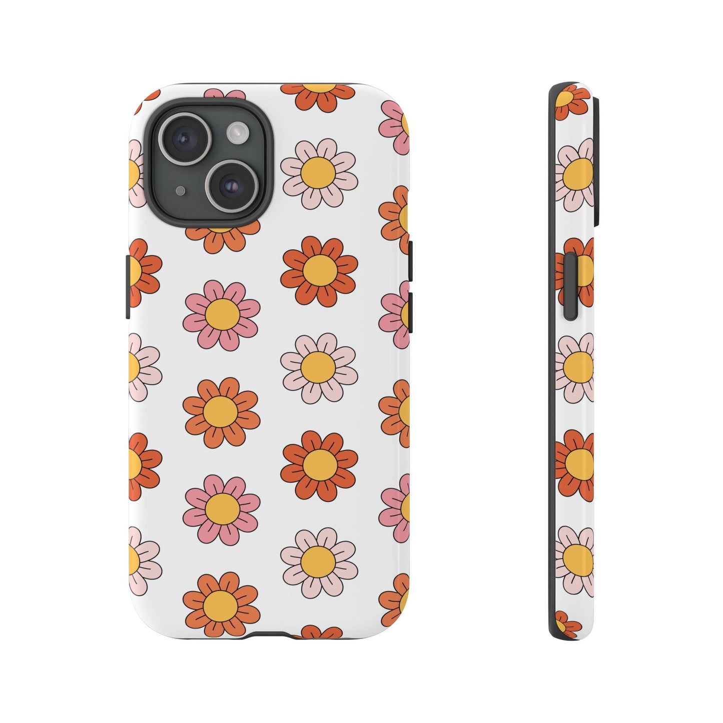 Retro Daisy iPhone Case