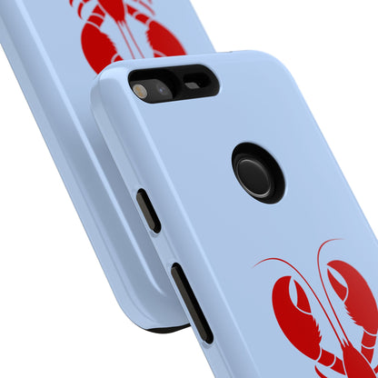 Red Lobster on Sky Blue Google Pixel Case