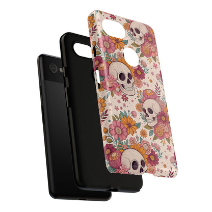 Floral Skull Google Pixel Case