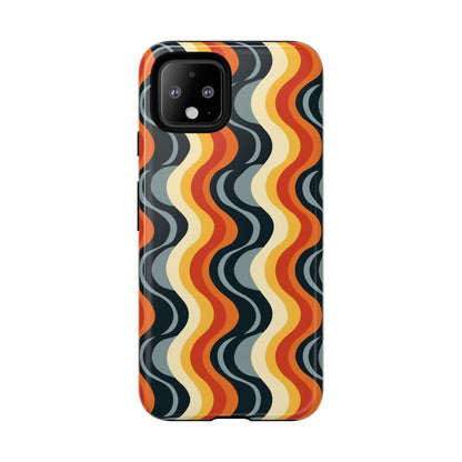 Retro Wavy Stripe Google Pixel Case