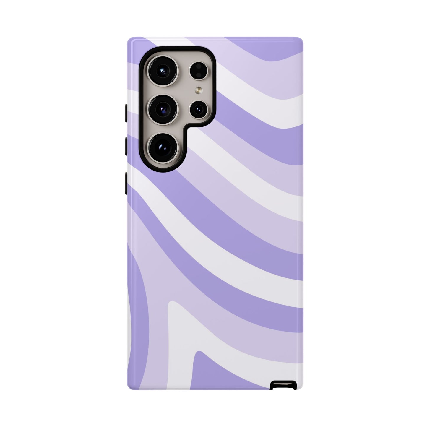 Lavender Wave Abstract Samsung Case
