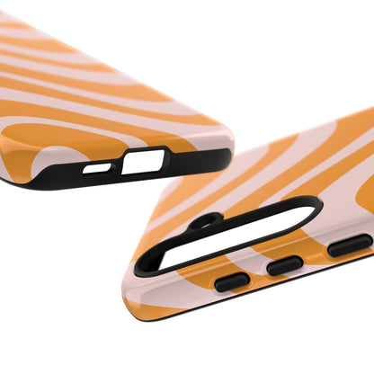 Retro Wavy Stripe Samsung Case