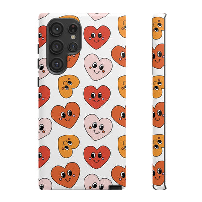 Smiley Heart Faces Samsung Case