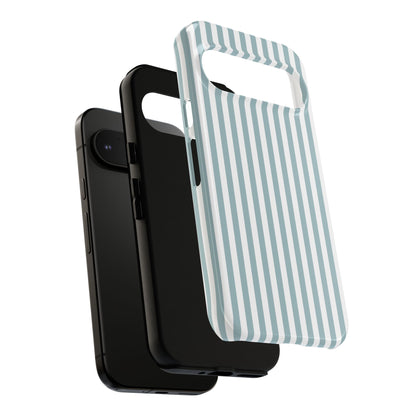 Blue & White Stripe Google Pixel Case